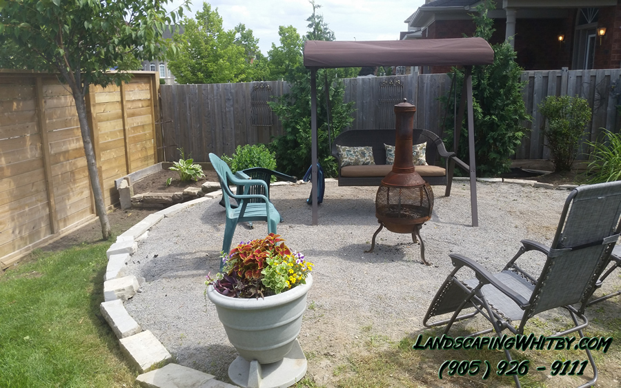 Back Yard Patio Garden